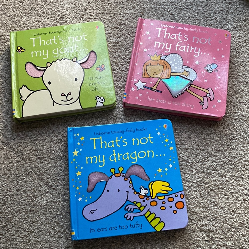 Usborne touchy-Feely books “ That’s Not My”bundle of three